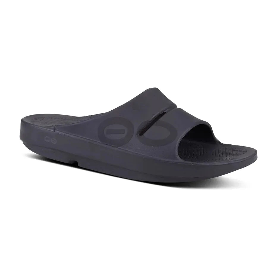 Unisex Ooahh Sports Sandals in Black Matte
