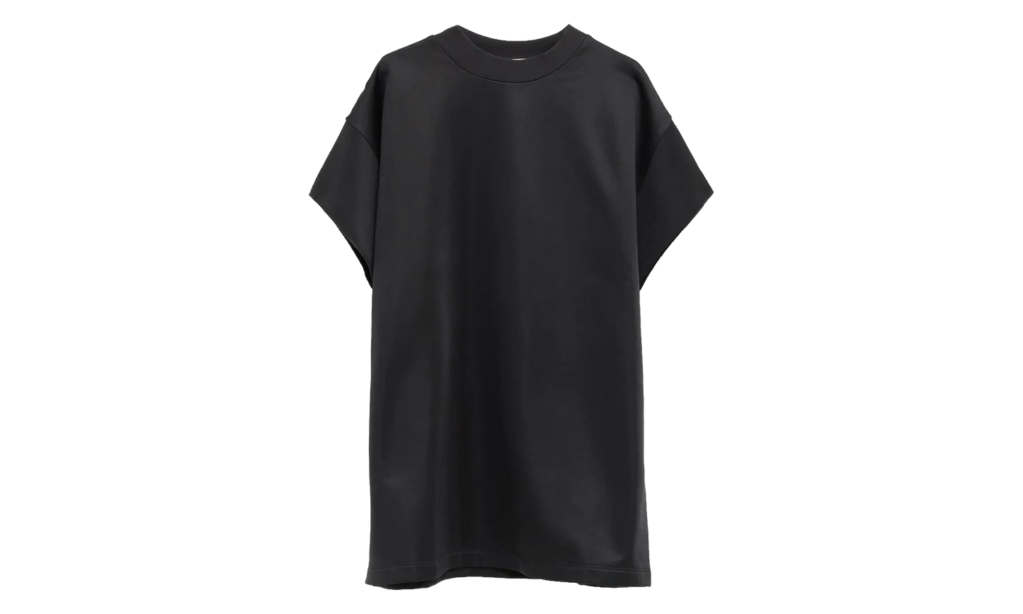 Satin Fleece 90's Muscle Tee "Vintage Black" 192HO256881F
