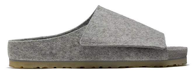 Birkenstock Los Feliz Wool Felt Cement Melange