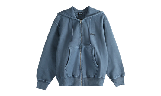 Jumbo Pig Dyed Zip Hoodie "NAVY" 1975078 NAVY