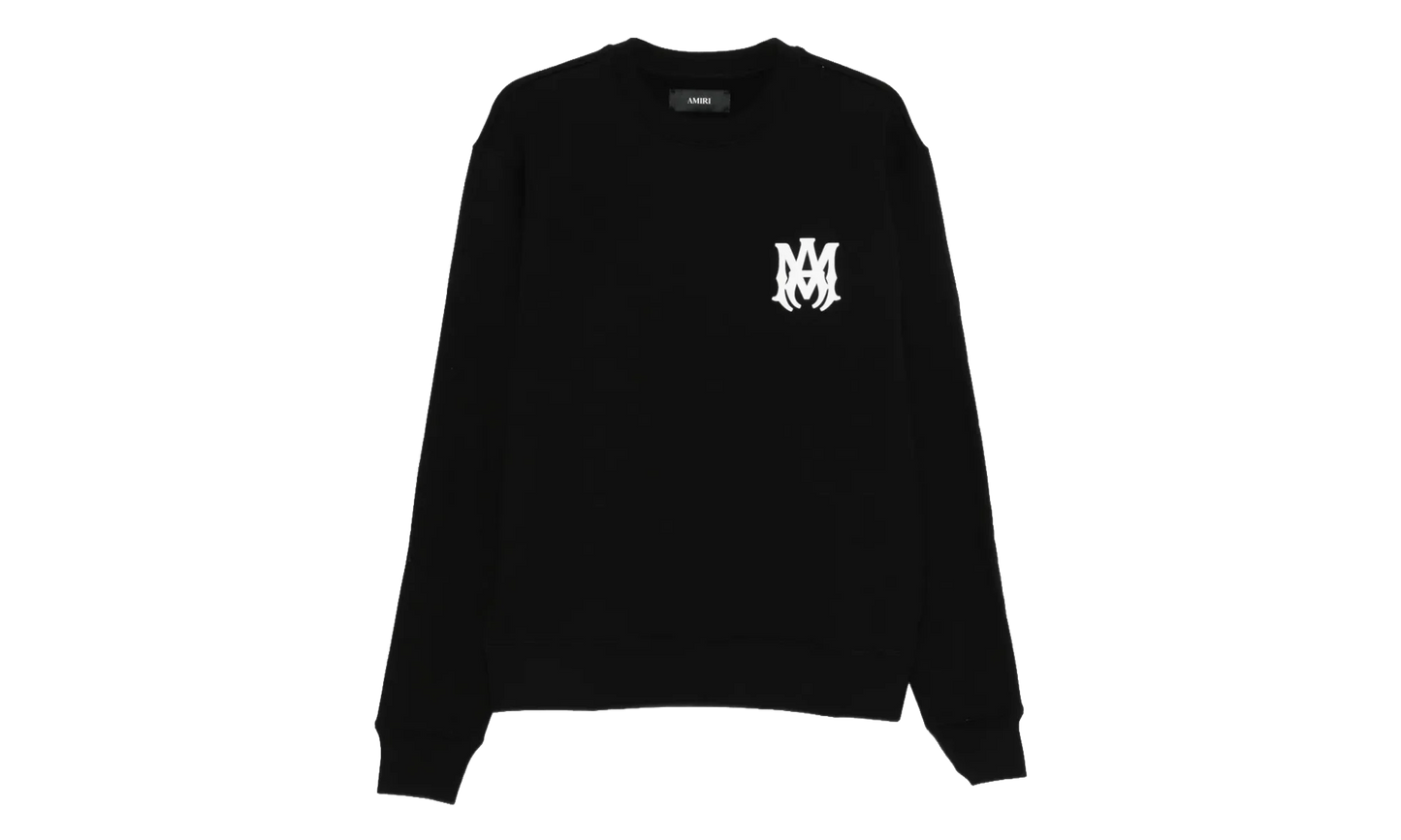 MA Core Logo Crew Sweatshirt "Black" AMTOJR1128 001