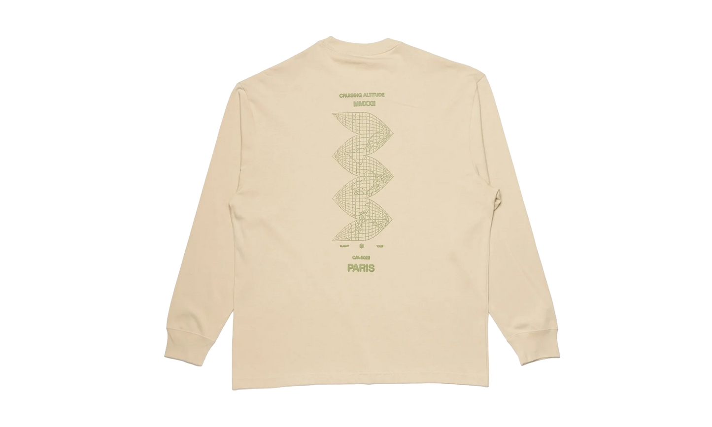 Air Jordan Flight Heritage 85 Graphic Crewneck "Rattan - Alligator" DV1476 206
