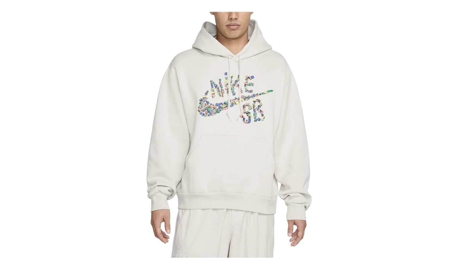 SB Graphic Skate Hoodie "Sugar High - Light Bone" HJ2896 072