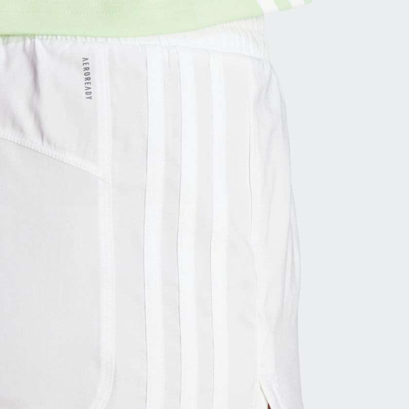 Women's adidas Pacer Training 3-Stripes Woven High-Rise Shorts