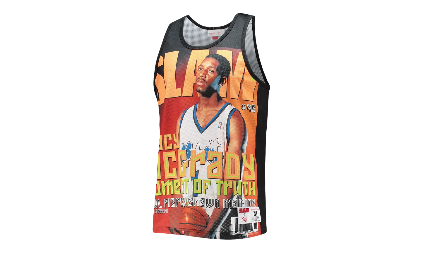 Slam Sublimated Tank "Tracy McGrady" TMTK3448-OMAYYTMCBLCK_S