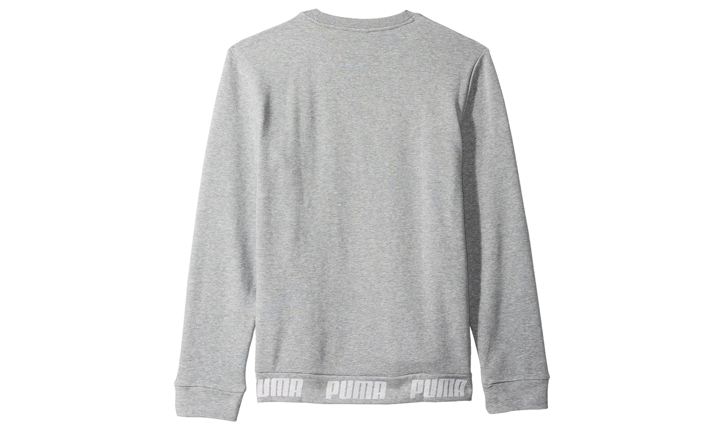 Amplified Crewneck Sweatshirt "Medium Gray Heather" 854736 03