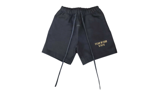 Mens Fleece Soccer Short "BLACK" 160BT242000F
