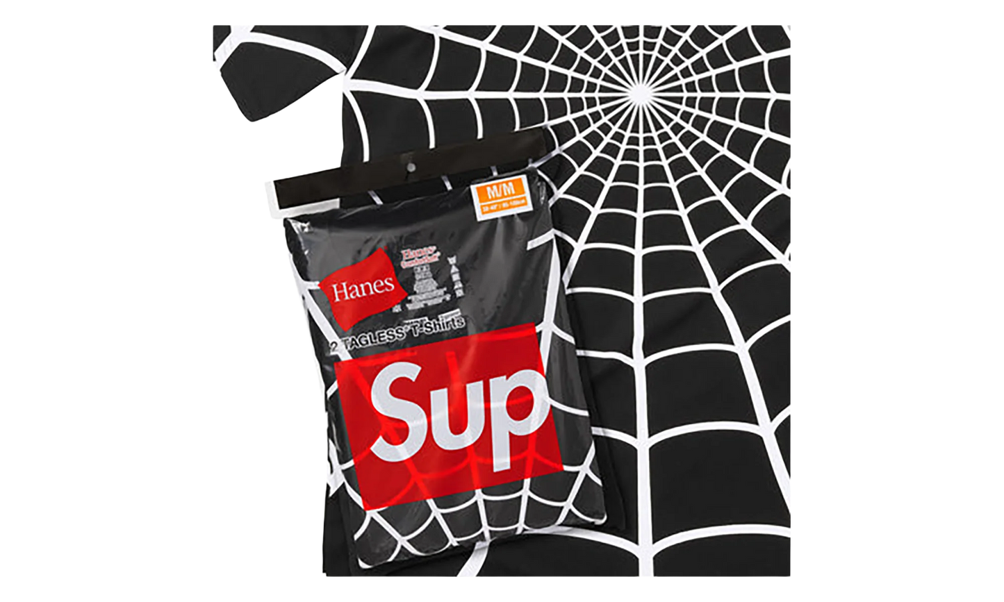 Hanes® Spider-Man Tagless Tees (2 pack) "SS26 - Black" SU27509