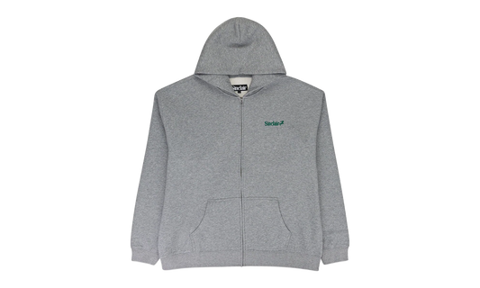 Heather Zip Up Essential Hoodie "Heather Grey" SLR XHDS 0016