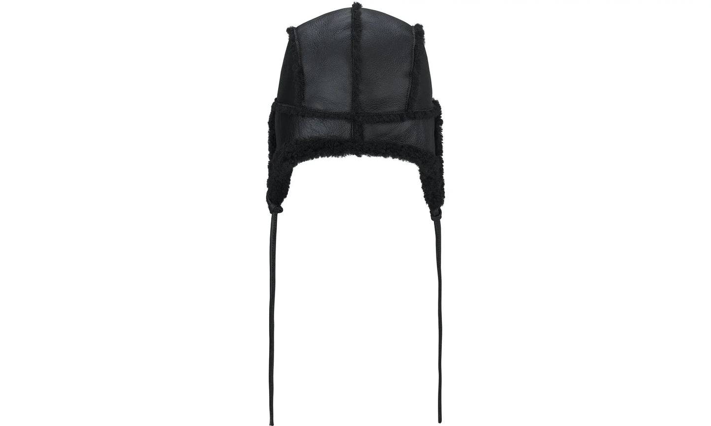 Shearling Lined Earflap Cap "FW25 - Black" SU26793