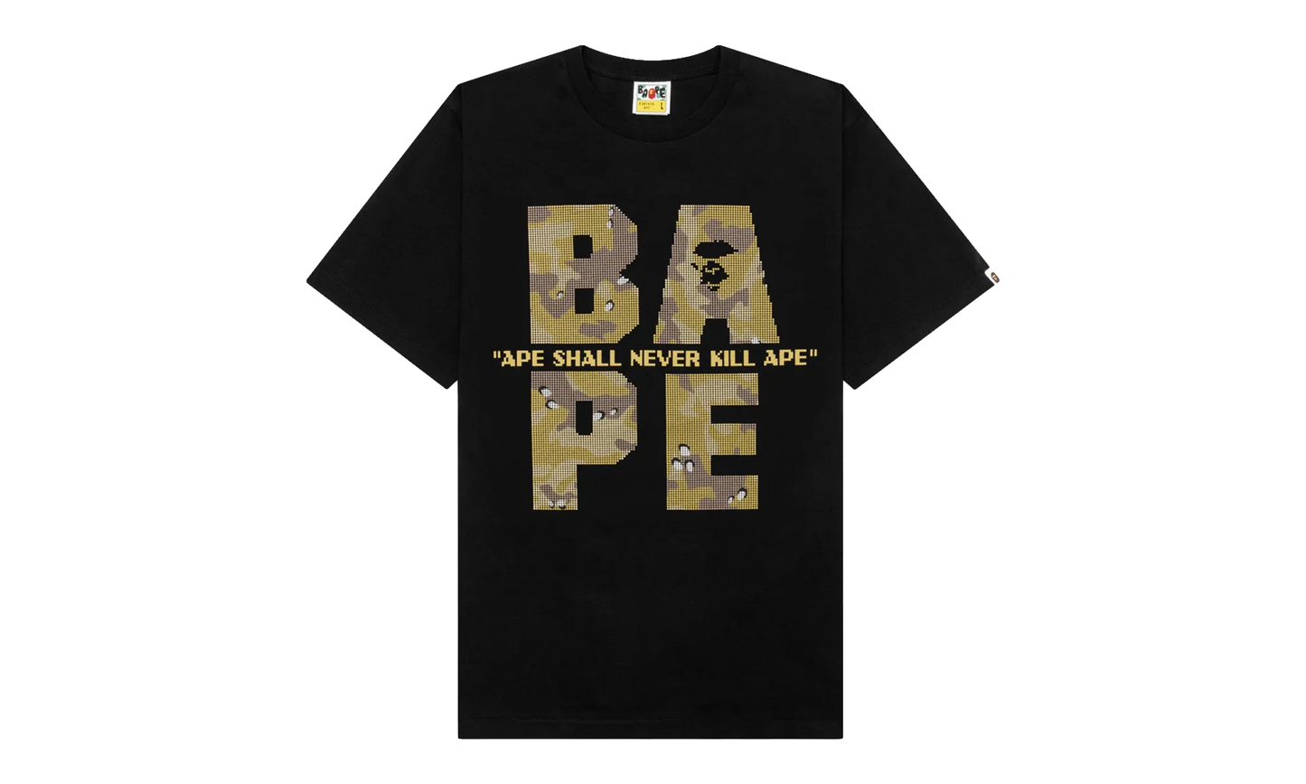 Bitmap Logo Tee "Black" 001TEK801041M BLK