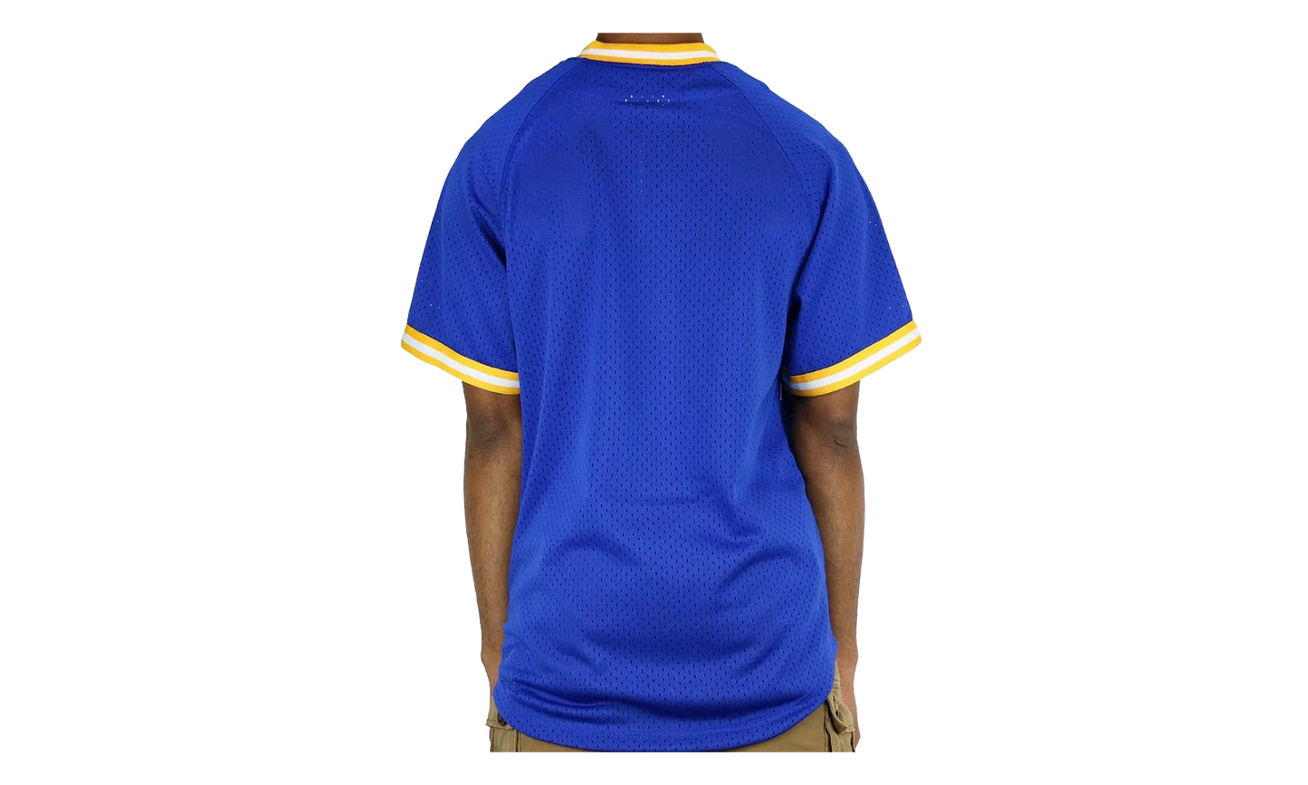 NBA GOLDEN STATE WARRIORS SEASONED PRO MESH BF SS TEE "Golden State Warriors" 418TH3106AGSWIH