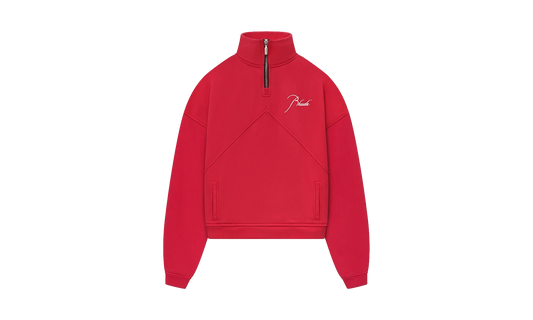 Quarter Zip Sweater "Red" RHSS24TT13167278