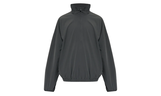 Nylon Half Zip Track Jacket "Iron Grey" 202HO258271F