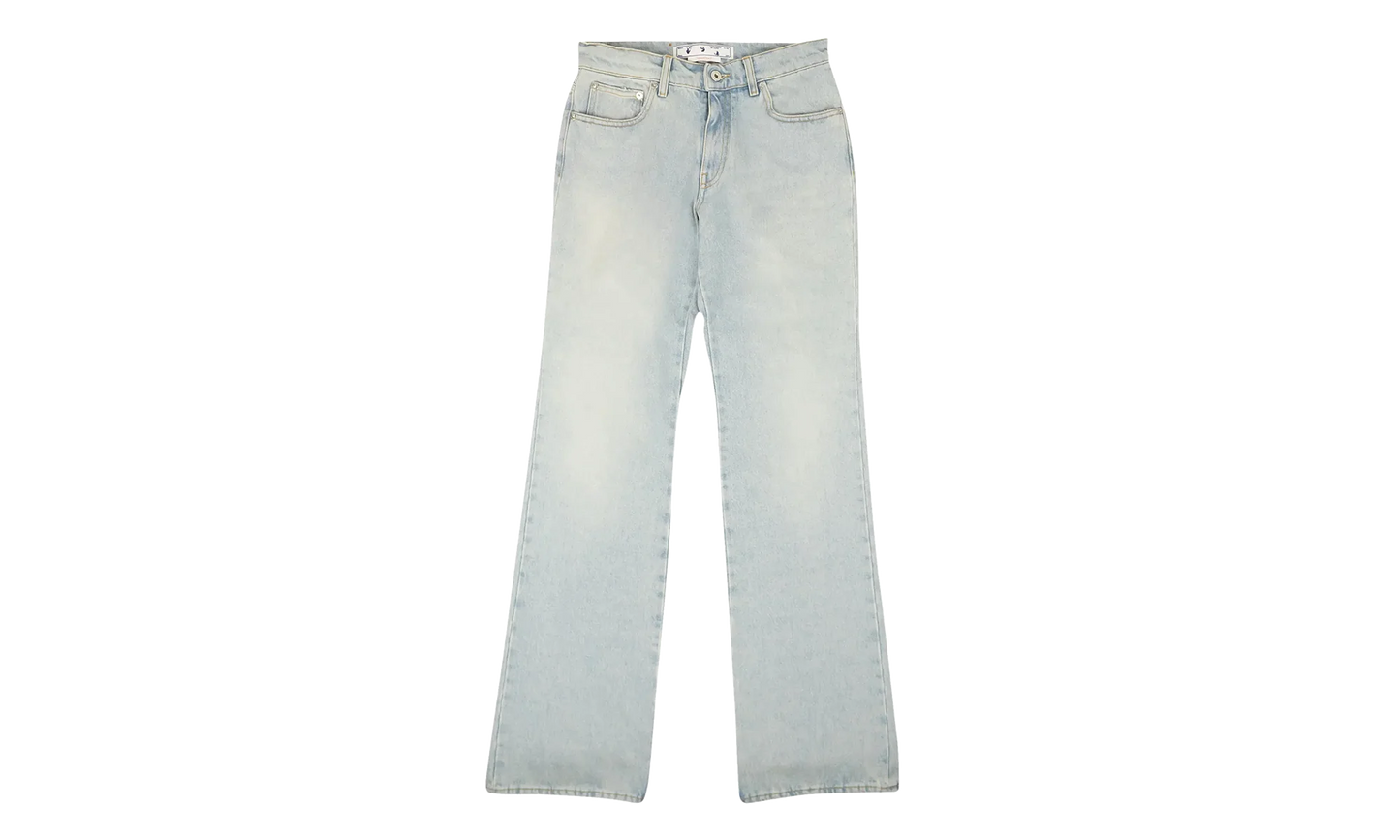 Baggy Chino Jeans "Light Blue" OWYA047F22DEN0014000