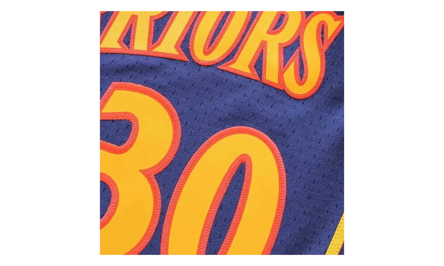 NBA Stephen Curry Swingman Road Jersey "2009 Golden State Warriors - Navy" SMJYGS18170 GSWNAVY09SCU