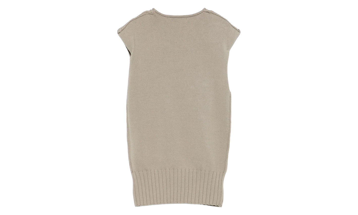 Burns Knit Vest "Middle Grey" ES2714MG