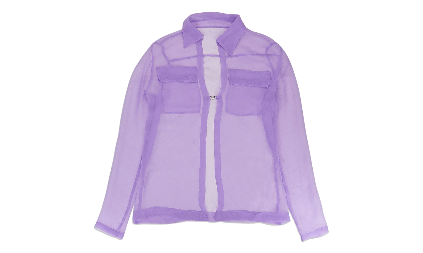 SEE-THROUGH BLOUSE "Lilac" 95 OKO 0004