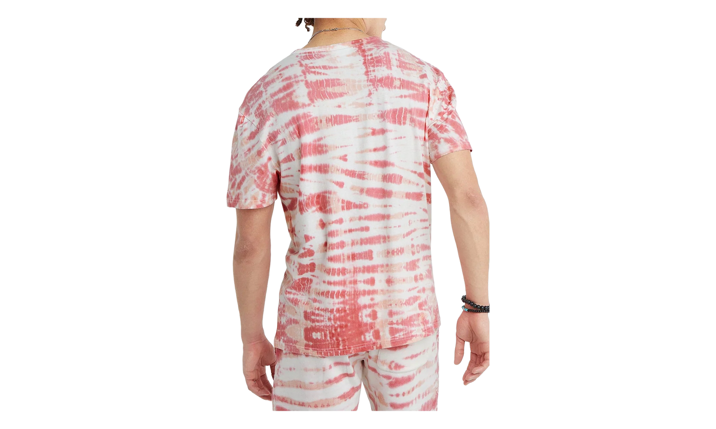 Lightweight T-Shirt "Wave Dye Tickled Rose" T3139 586529AJHJ