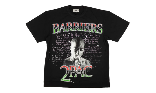 Tupac Short Sleeve T-Shirt "Black" BAR39