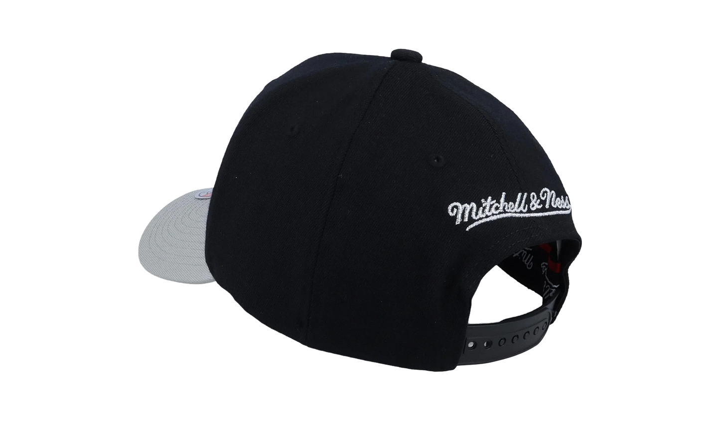 NBA Team 2 Tone 2.0 Stretch Snapback Cap "San Antonio Spurs - Black / Gray" HHSS3265 SASYYPPPBKGY