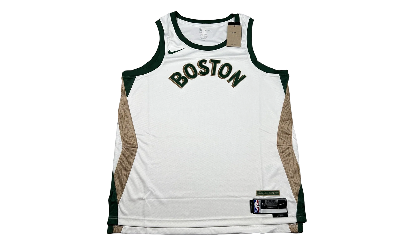 NBA City Swingman Jersey "2023-24 Boston Celtics - Beige / Green" DX8525 133