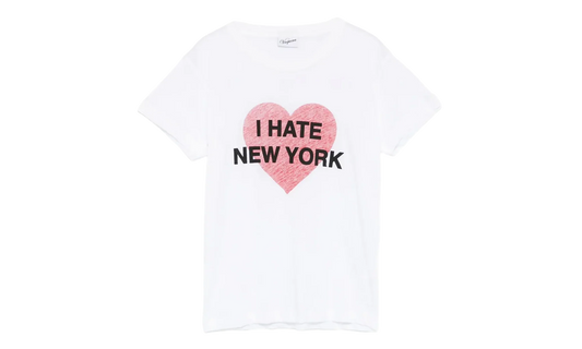 I Hate NY T-Shirt WMNS "White" VAQ10T004