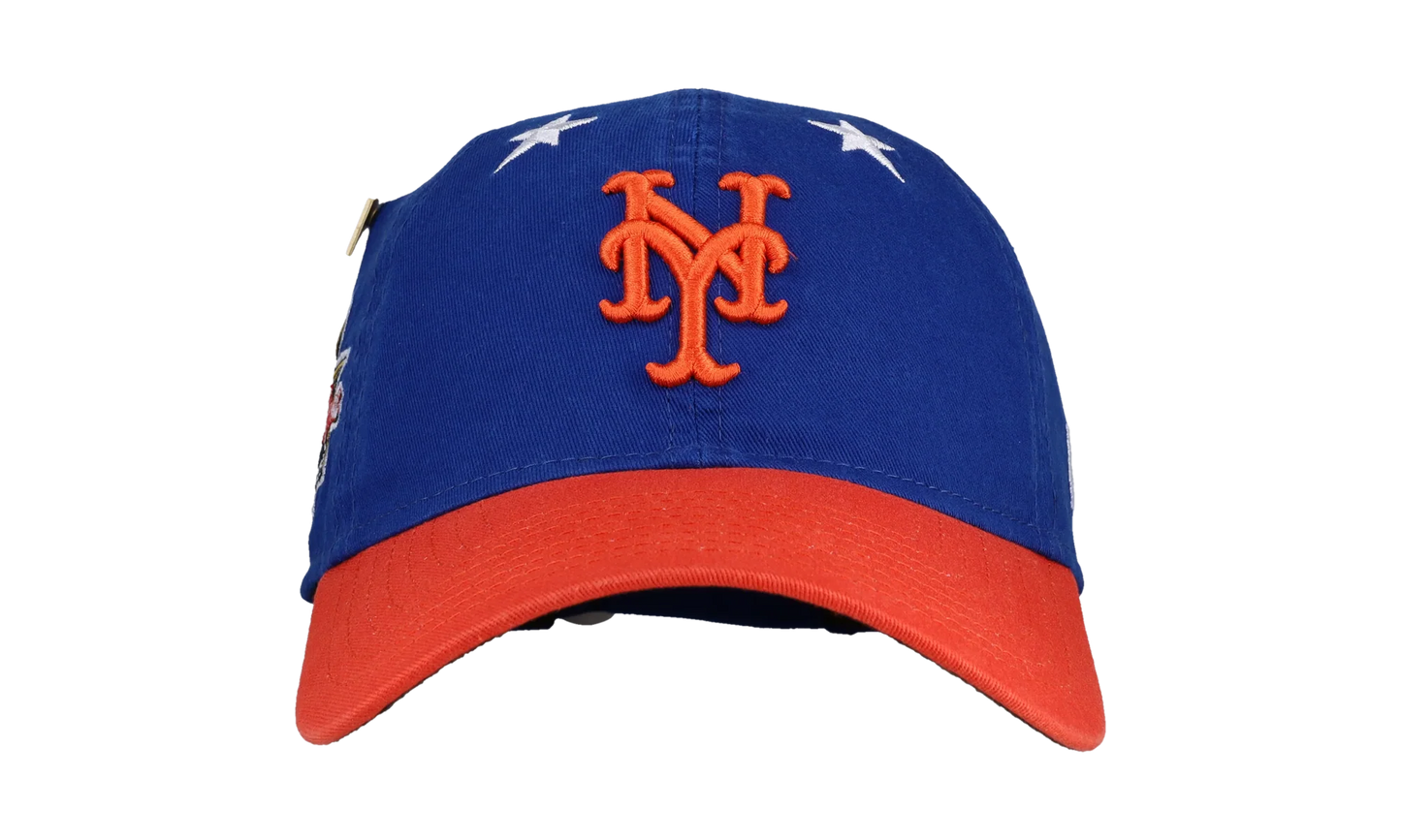 9TWENTY New York Mets 2025 All Star Game Adjustable Hat "Royal Blue / Orange" NE186