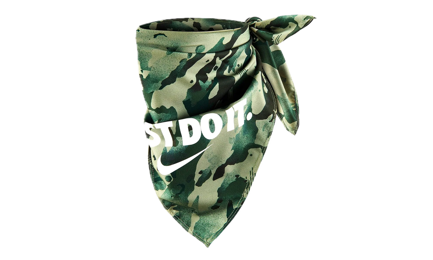 PRINTED BANDANA "Printed Spiral Sage / White" N.100.3501.939