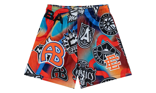 EE BASIC SHORT "SS24 - Orange/Pink" EE724