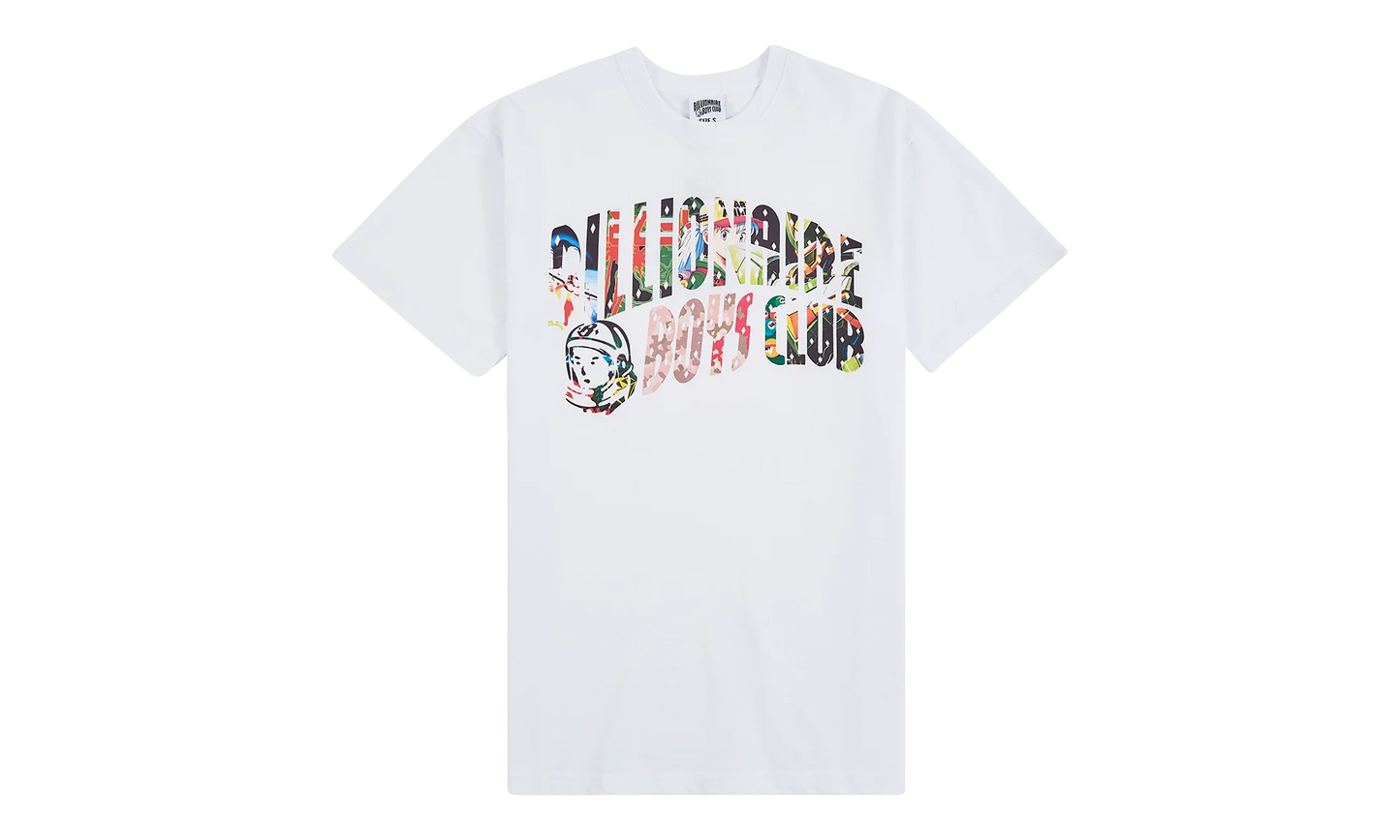 Curve Collage T-Shirt "White" 861 2204 WHT