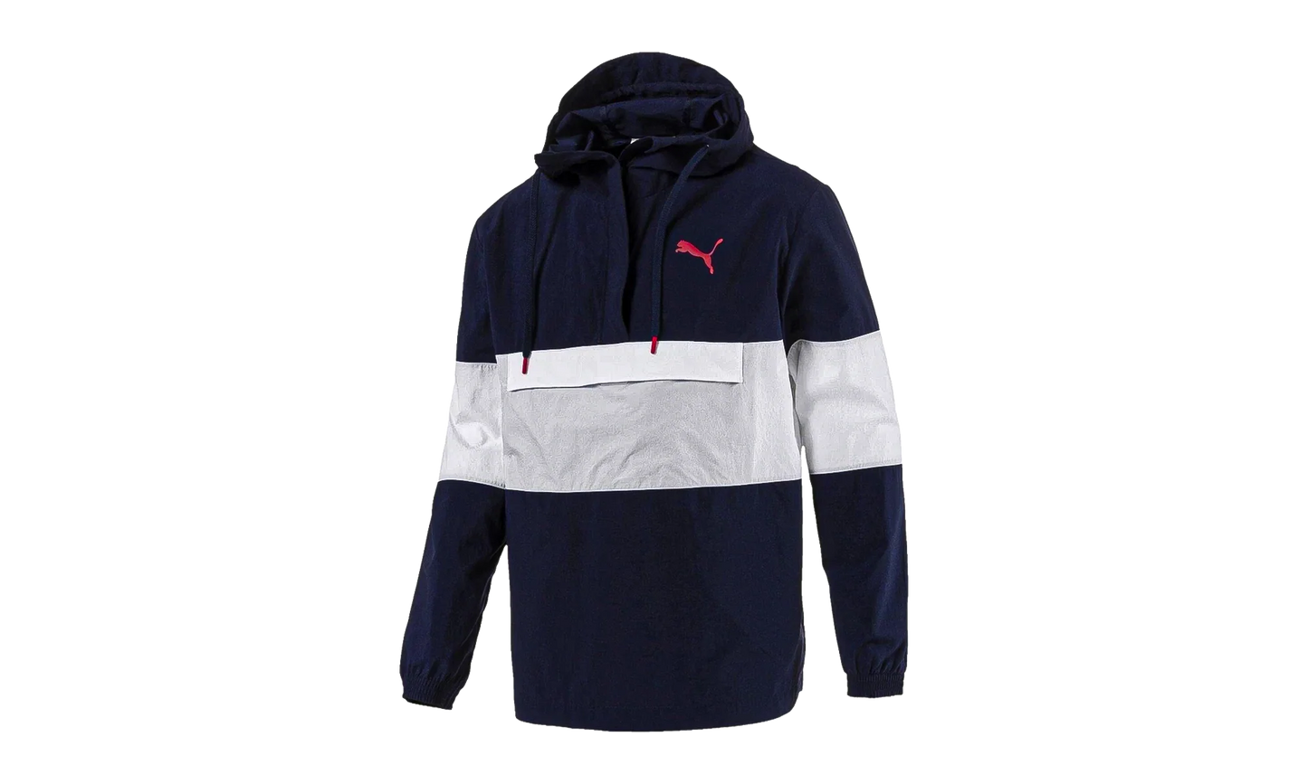 1/2 Zip Windbreaker "Blue" 851643 06