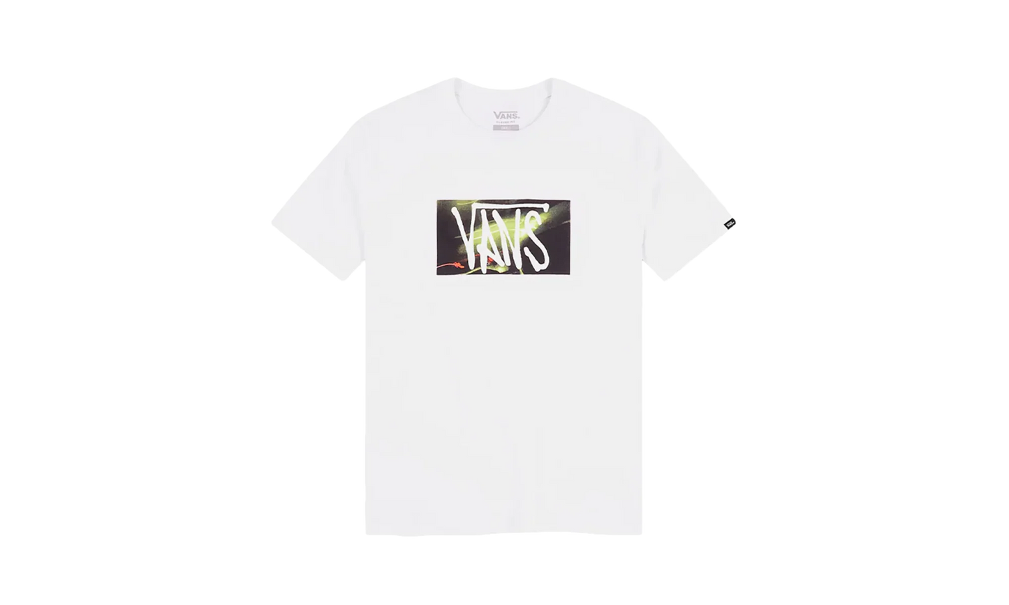 LIGHT BOX LOGO SS TEE "White" VN0000M1WHT