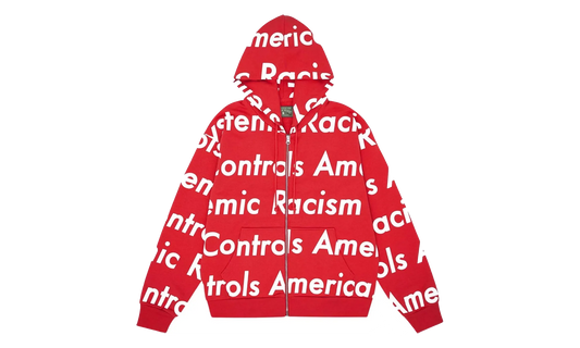 Srca Graphic 1 Zip-up Hoodie "RED" 014 030 123