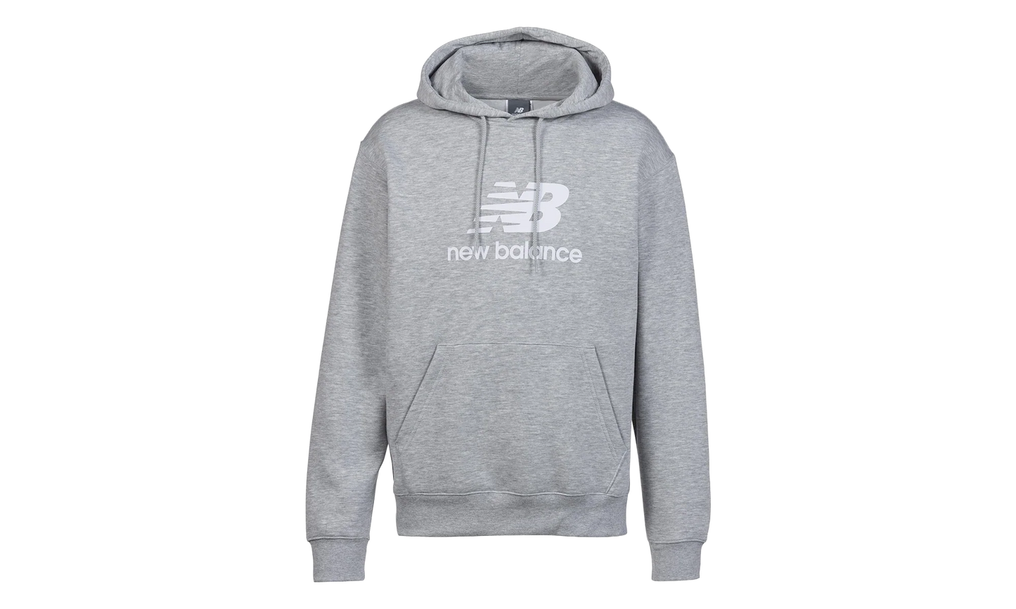 Sport Essentials Fleece Logo Hoodie "Athletic Grey / White" MT41505AG