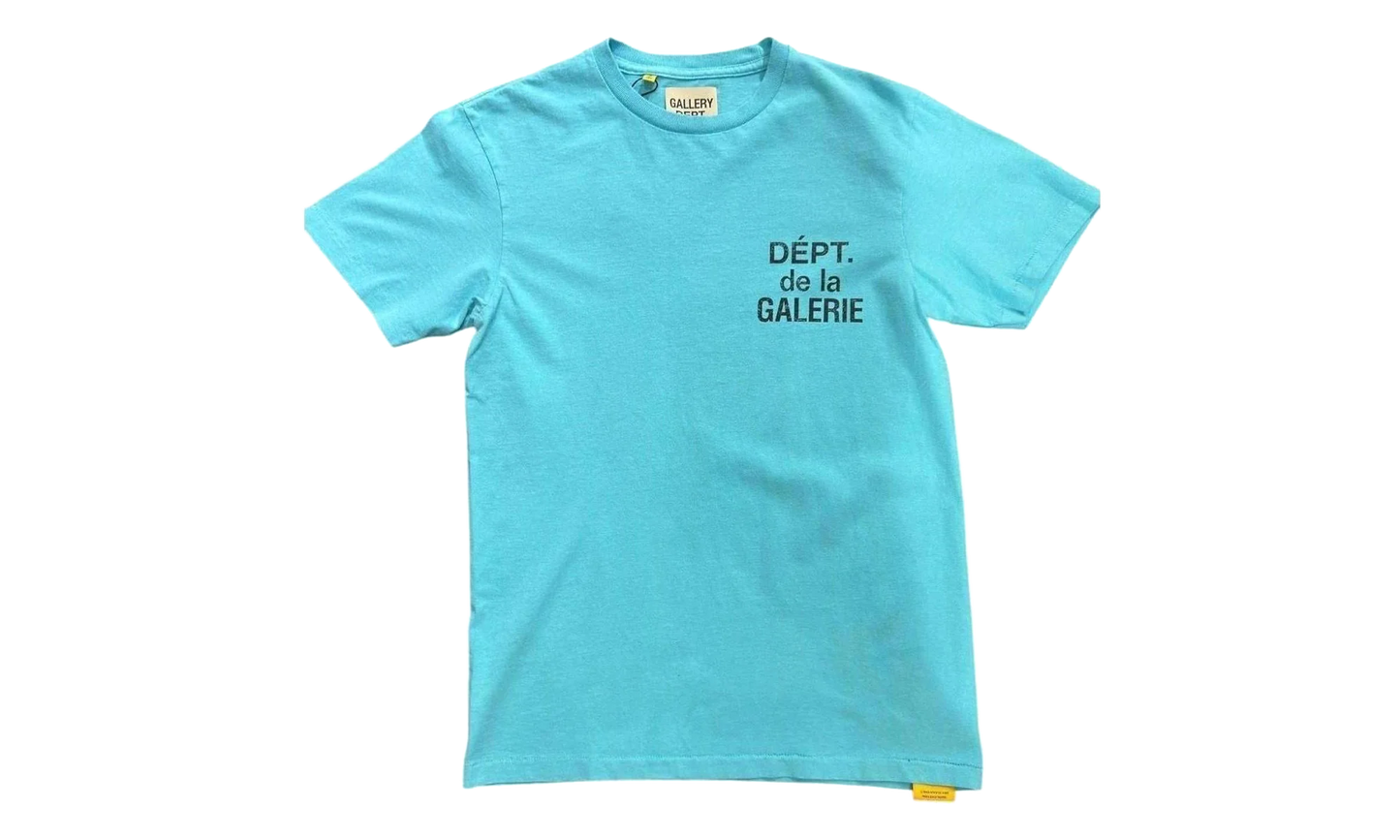 French T-Shirt "Light Teal" GD045