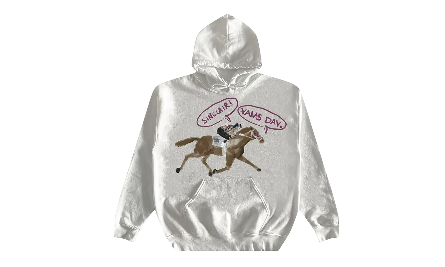 Yams Day 2021 Long Beach Horse Hoodie "White" 2010 1SS210106LBHH WHIT