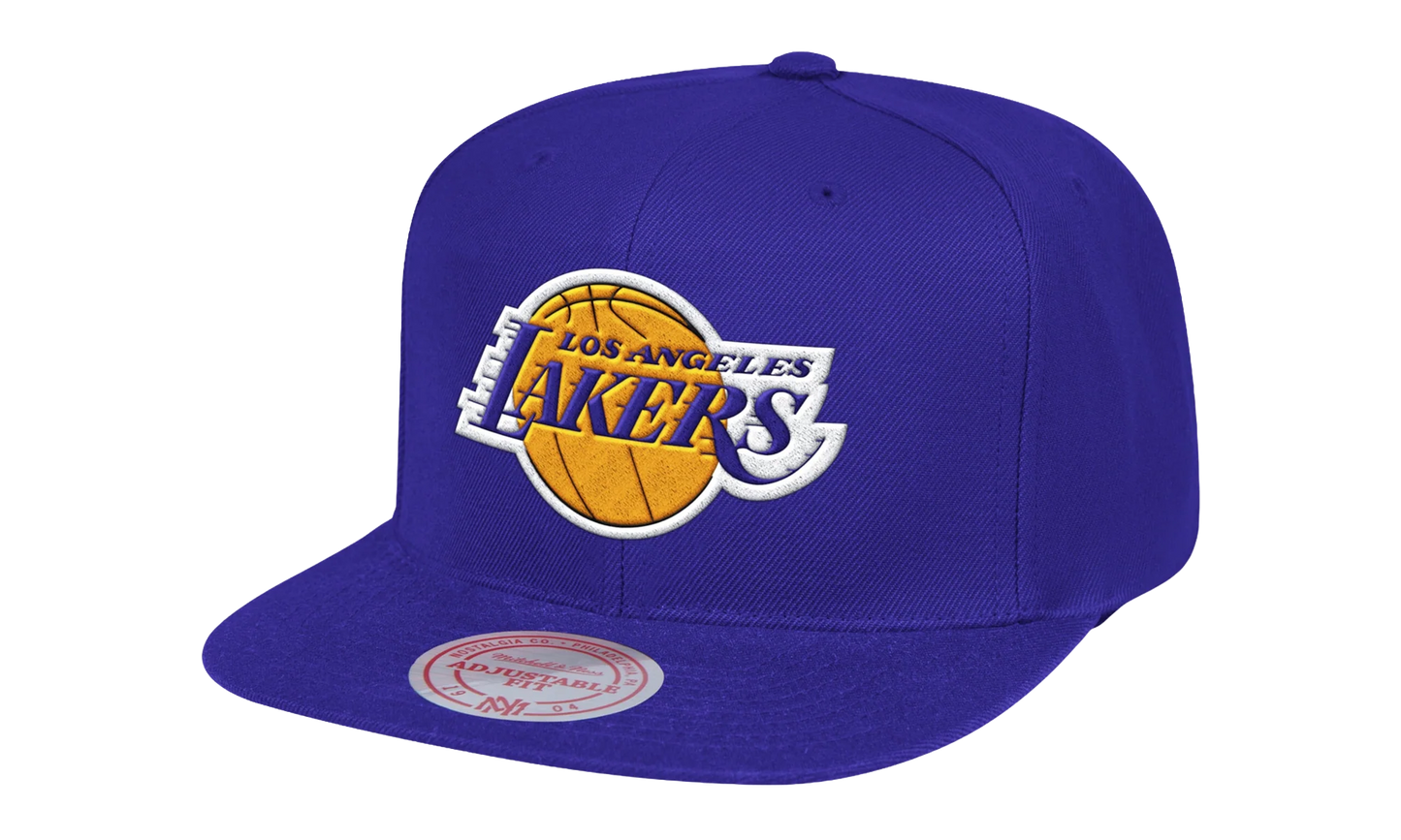 NBA LA Lakers HWC Team Ground Snapback Hat "Purple" 6HSSMM18842 LALPURP
