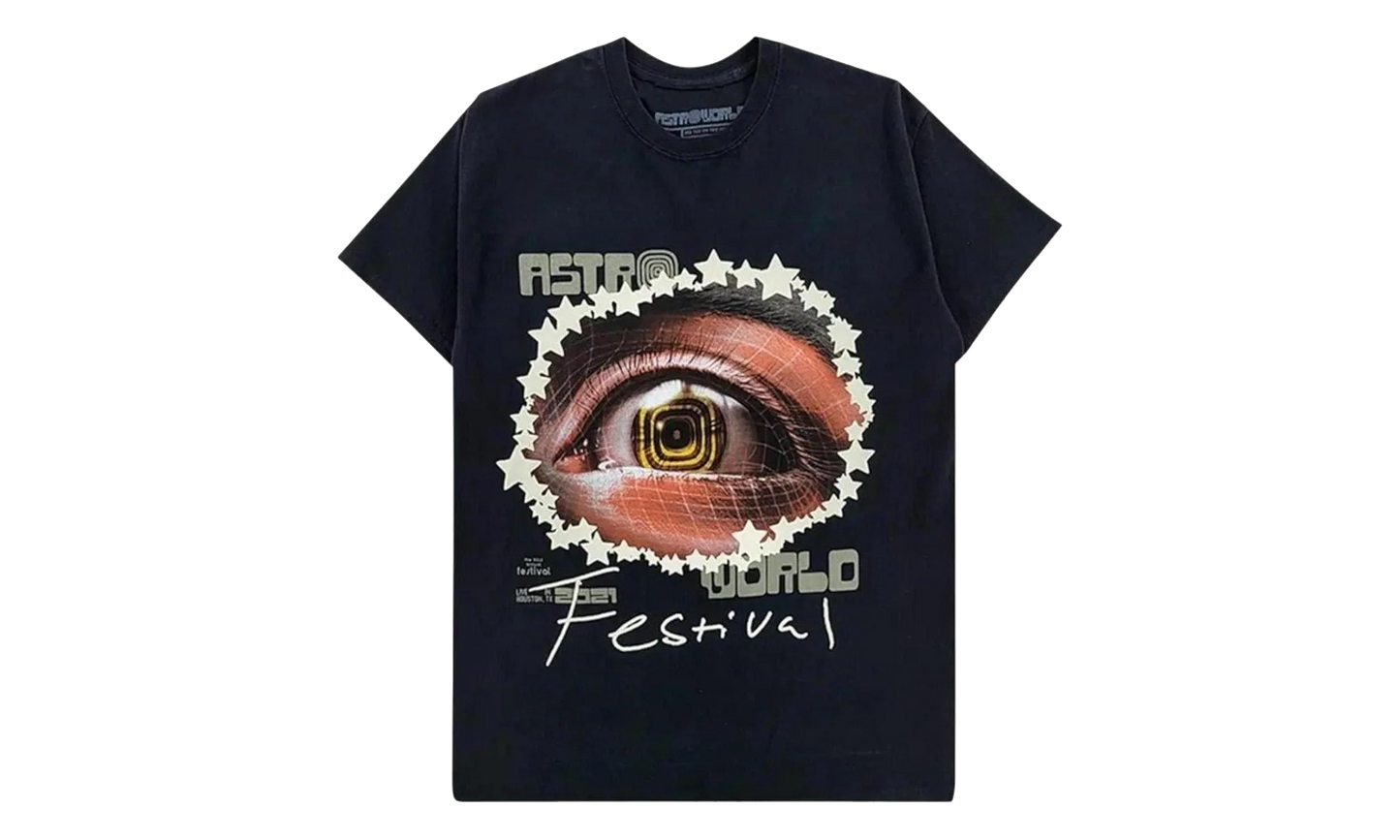Astrofest Starry Eyed T-Shirt "Black" TSUC73