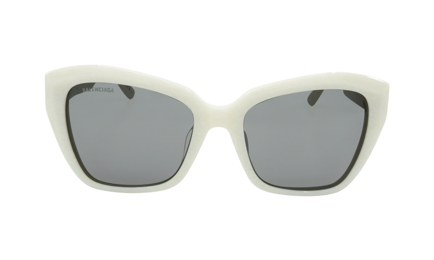 Geometric Frame Sunglasses WMNS "White" BB0273SA 003