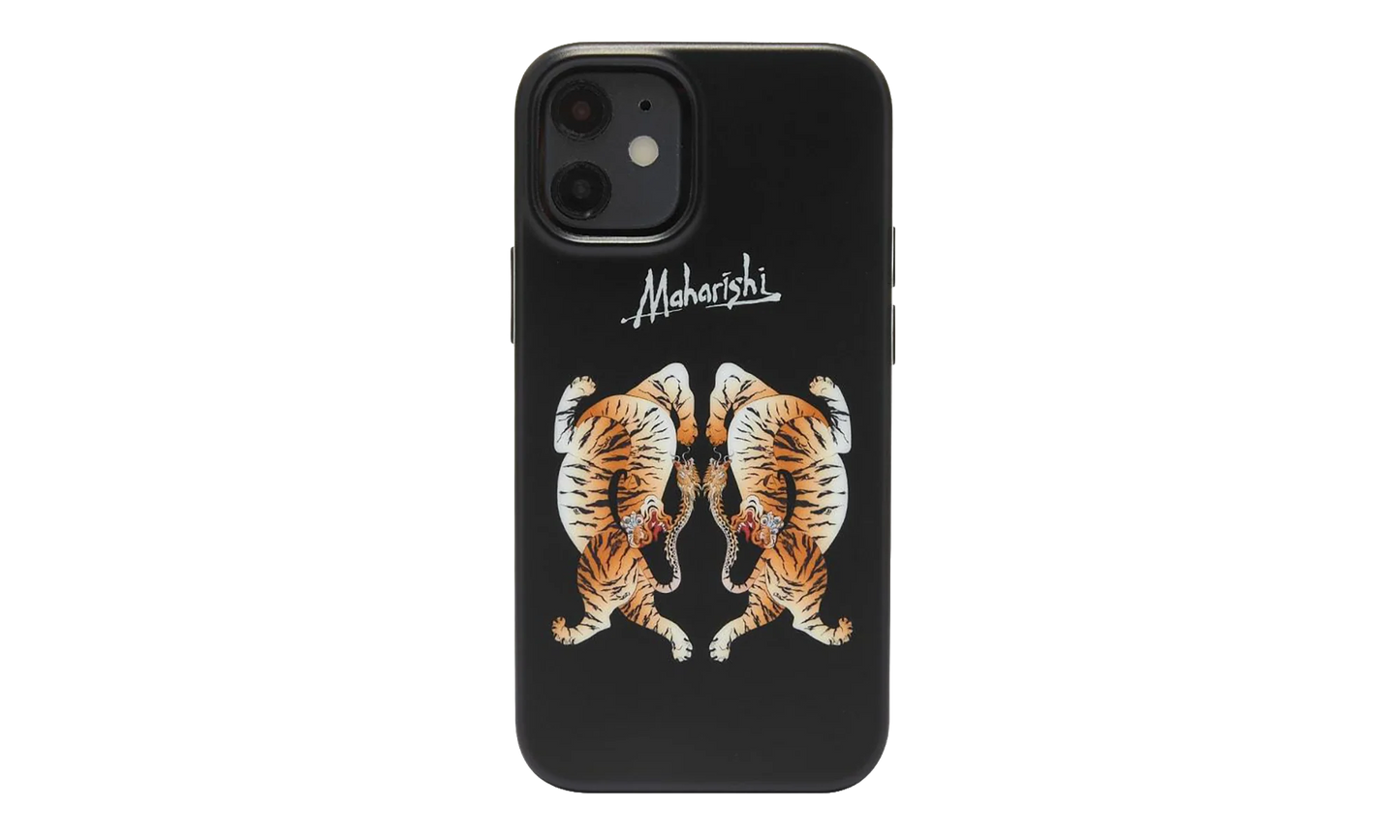 Iphone 12 Pro Max Phone Case "Heart Of Tigers - Black" 95 MSI 3004