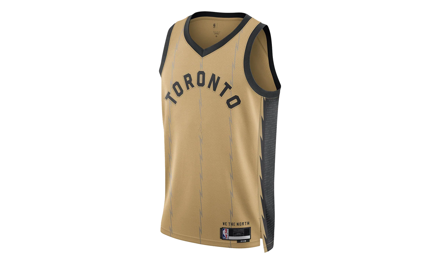 NBA Raptors City Edition Swingman Jersey 23 "Gold / Black" DX8550 745