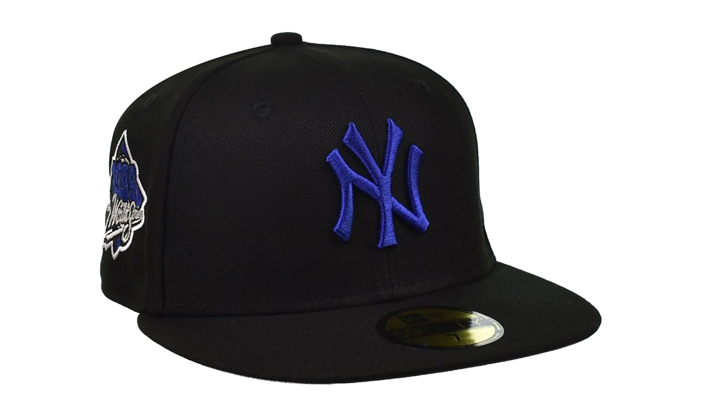 59FIFTY New York Yankees Fitted Hat "Black / Royal Blue" 70909525