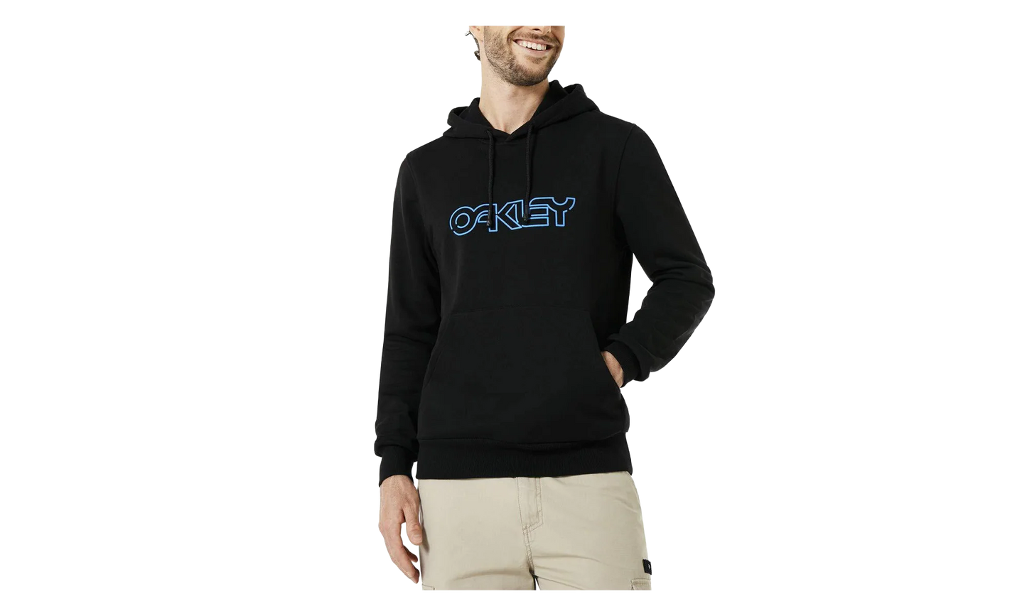 Fleece Piping Hoodie "Blackout" 472434 02E