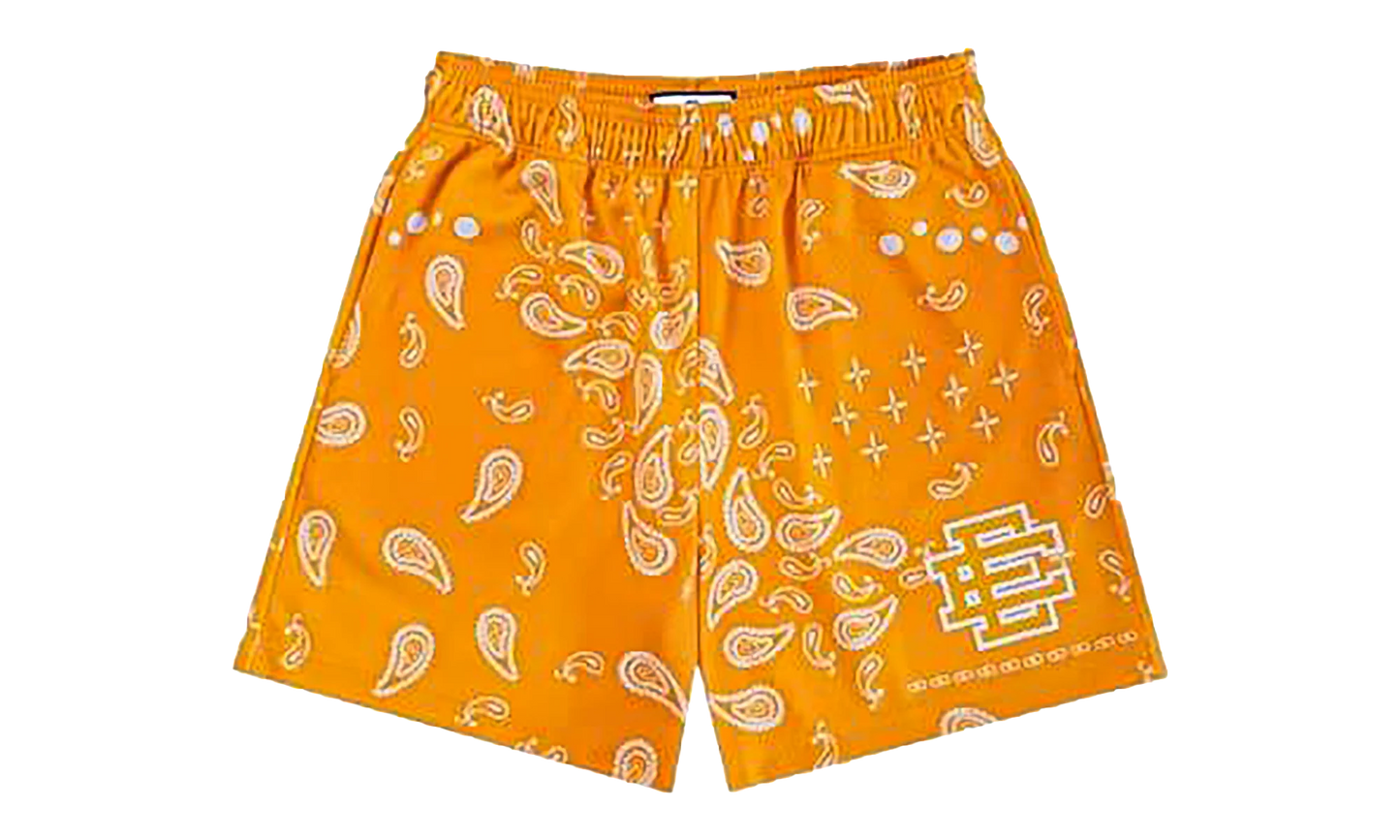 EE Basic Shorts (SS25) "Yellow Paisley" EE267