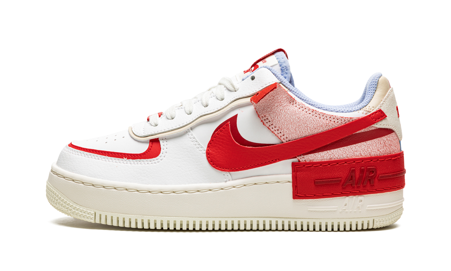 AIR FORCE 1 LO SHADO MNS WMNS"Red Cracked Leather" CI0919 108