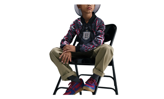 England Hollywood Keeper Dri-FIT Soccer Jersey GS "Black / Obsidian / White" IO2678 010