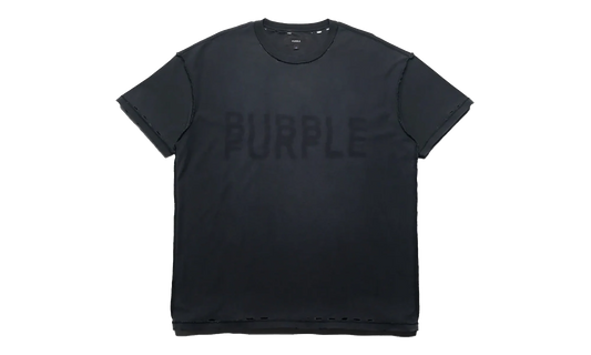Layered Wordmark T-Shirt "Black" P101 TBRH226