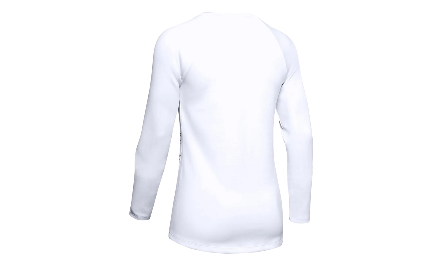Armour CG Armour Long Sleeves WMNS "White / Tonal" 1344531 100