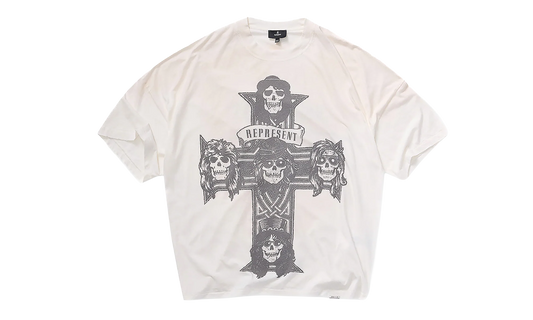 Guns N Roses Cross SS Tee "White" MLM100759-WE